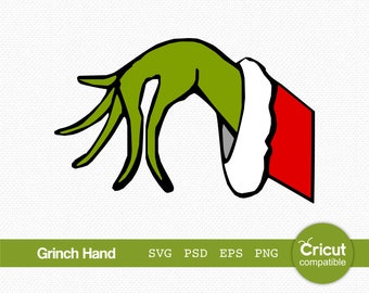 Free Grinch Hand Svg Black And White Free Grinch Hand Svg Black And White