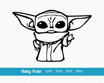 Download Yoda outline | Etsy