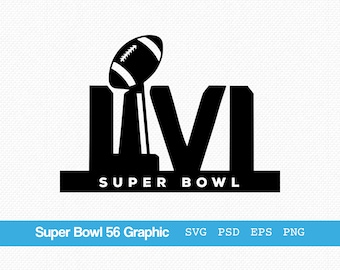 Super Bowl SVG, superbowl svg, Super Bowl graphic, Super Bowl cricut file,  Super Bowl png, Super Bowl 56 SVG, Super Bowl Shape, Super Bowl