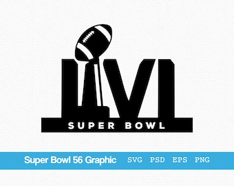 Super Bowl SVG, superbowl svg, Super Bowl graphic, Super Bowl cricut file, Super Bowl png, Super Bowl 56 SVG, Super Bowl Shape, Super Bowl