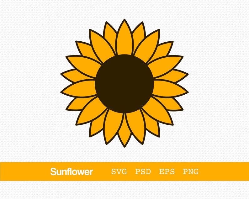 Free Free 192 Sunflower Svg Simple SVG PNG EPS DXF File