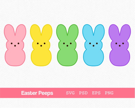 Download Easter Svg For Cricut Easter Cricut Easter Peeps Svg Easter Etsy