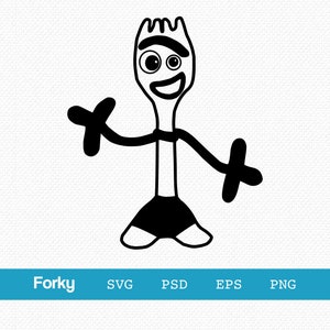 Forky Baby Outline Etsy
