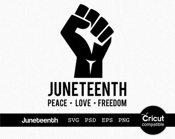 Juneteenth SVG, Juneteenth celebration svg, juneteenth holiday svg, juneteenth design, june 19 svg, black lives matter svg, juneteenth png