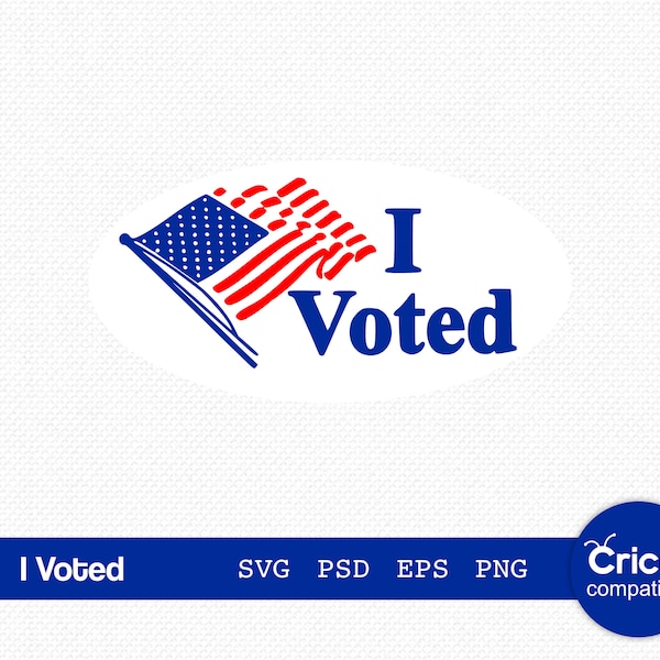 I Voted SVG, I Voted svg design, i voted sticker, i voted clipart, election clipart, your vote matters svg, i voted png, i voted cricut file