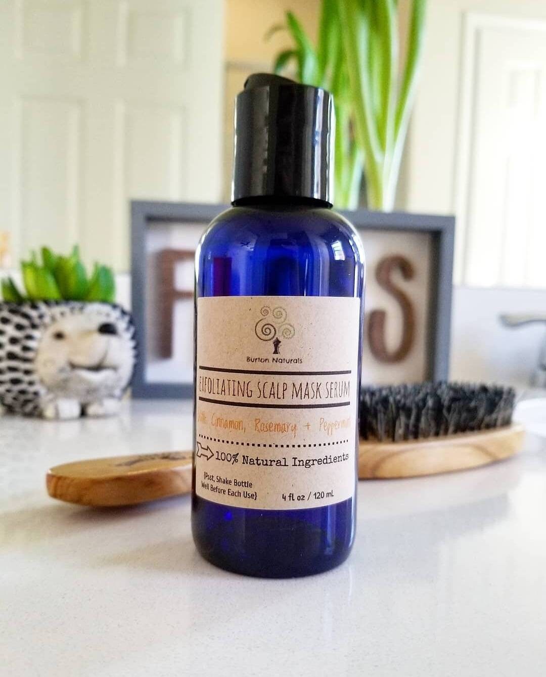 Cinnamon Scalp Serum Mask Treatment // With Rosemary Etsy