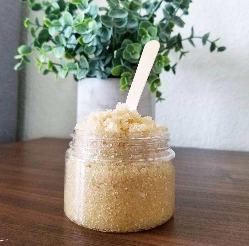 Exfoliating Pure Cane Sugar Scrubs for Hands, Feet, Body Lips
