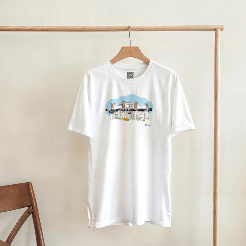 Maglietta Kakulas Bros Perth: girocollo unisex in cotone pesante immagine 3