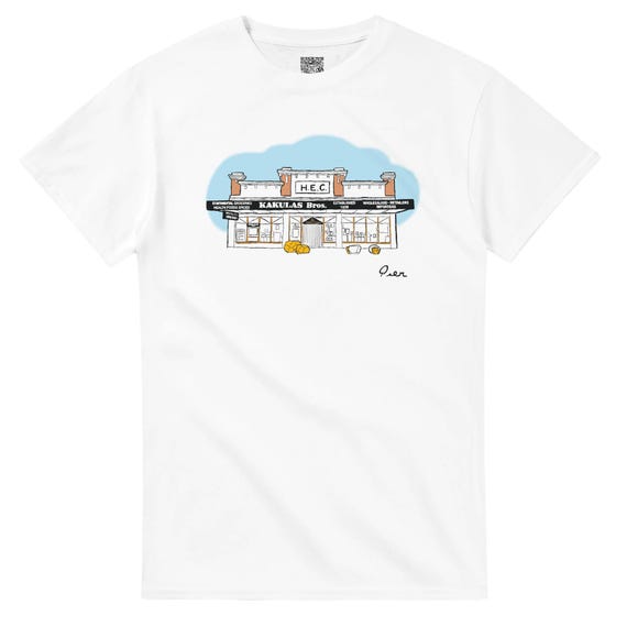 Kakulas Bros Perth T-shirt: Heavyweight Cotton Unisex Crewneck