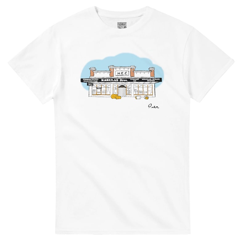 Maglietta Kakulas Bros Perth: girocollo unisex in cotone pesante immagine 1