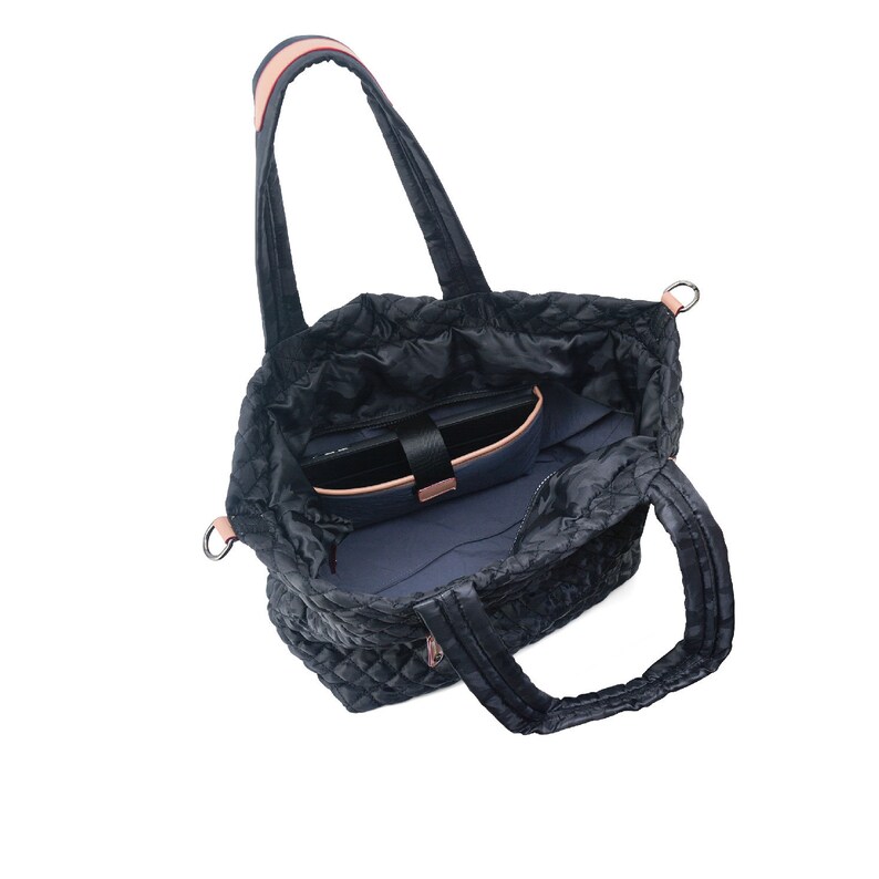 Quilted Lightweight Tote Nylon Tote Bag Camouflage Handbag Etsy