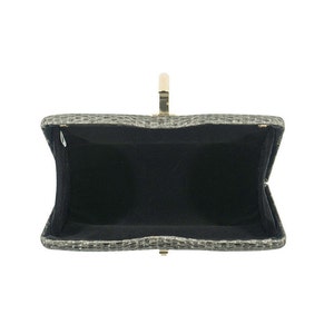 Straw clutch gold clutch grey clutch black clutch beach wedding clutch wedding clutch party clutch summer clutch summer handbag summer purse image 7