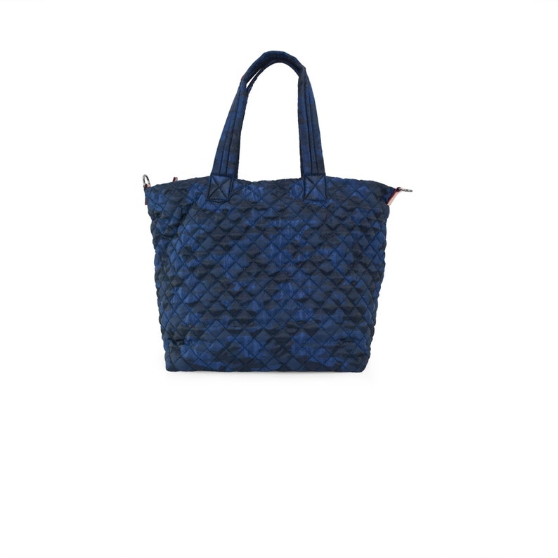 Quilted Lightweight Tote Nylon Tote Bag Camouflage Handbag Etsy