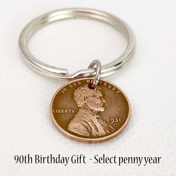 presents 90 year old lady 90th Birthday, 90th Birthday Gift, 90 Year Old Gift, 90th Birthday Gift Ideas, 90th Birthday Party Favors, 1933 Wheat Penny, 1933 Birthday