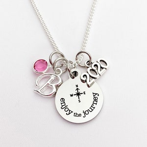 Senior Graduation Gifts for Her, Class of 2024 Gifts for Girls, Graduation Necklace, Graduating Gift Ideas, School Graduation Gift for Her