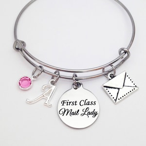 Cadeaux pour les postiers, Cadeaux pour les facteurs, Cadeau pour les postiers, Cadeau pour les postiers, Merci postier, Retraite d'un postier, Bracelet pour les postiers