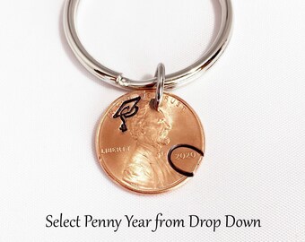 2024 Graduation Gifts for Boys, Senior Gifts for Him, 2024 Penny Graduation Keychain for Guys, Senior Night Gifts, Graduate Gifts for Men