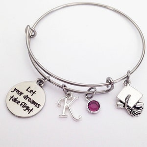 Graduation Bracelet, Graduation Gift for Her, Graduation Gifts for girls, Gift for Daughter, College Graduation Jewelry, Graduate Gift Girl