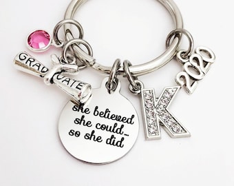 Graduation Keychain 2026 Graduation Gift, Graduate Gift, Senior Gift for Her, Gifts for Girls Key Chain for Graduation Gift for Graduate