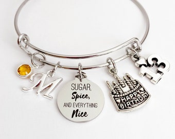 13th Birthday Gifts, Turning 13 Years Old Girl Gift, 13 Birthday Gift Ideas, Birthday Charm Bracelet for Daughter, 13th Birthday Party Gifts