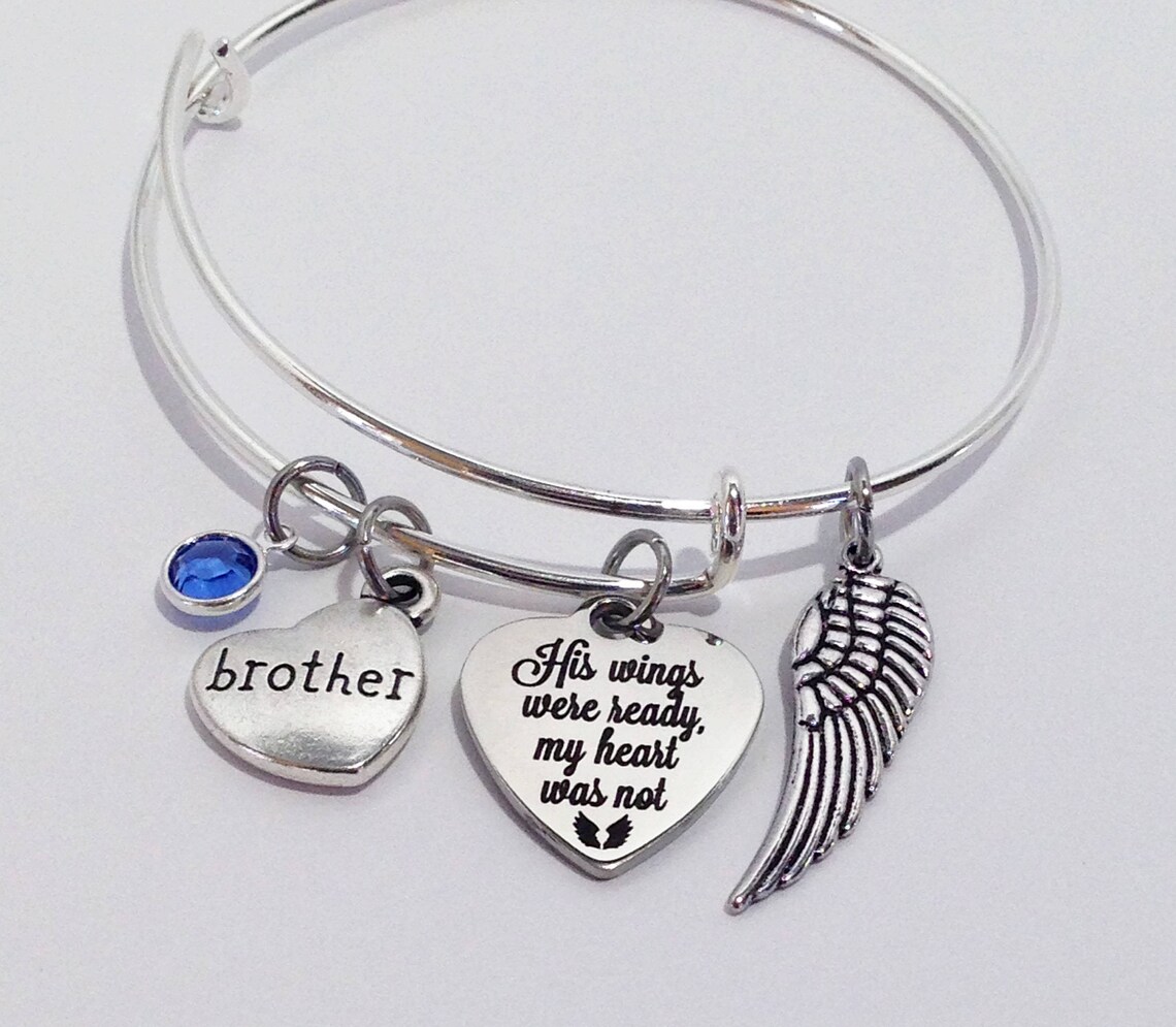 Brother Memorial Jewelry in Memory of Brother Loss of Etsy