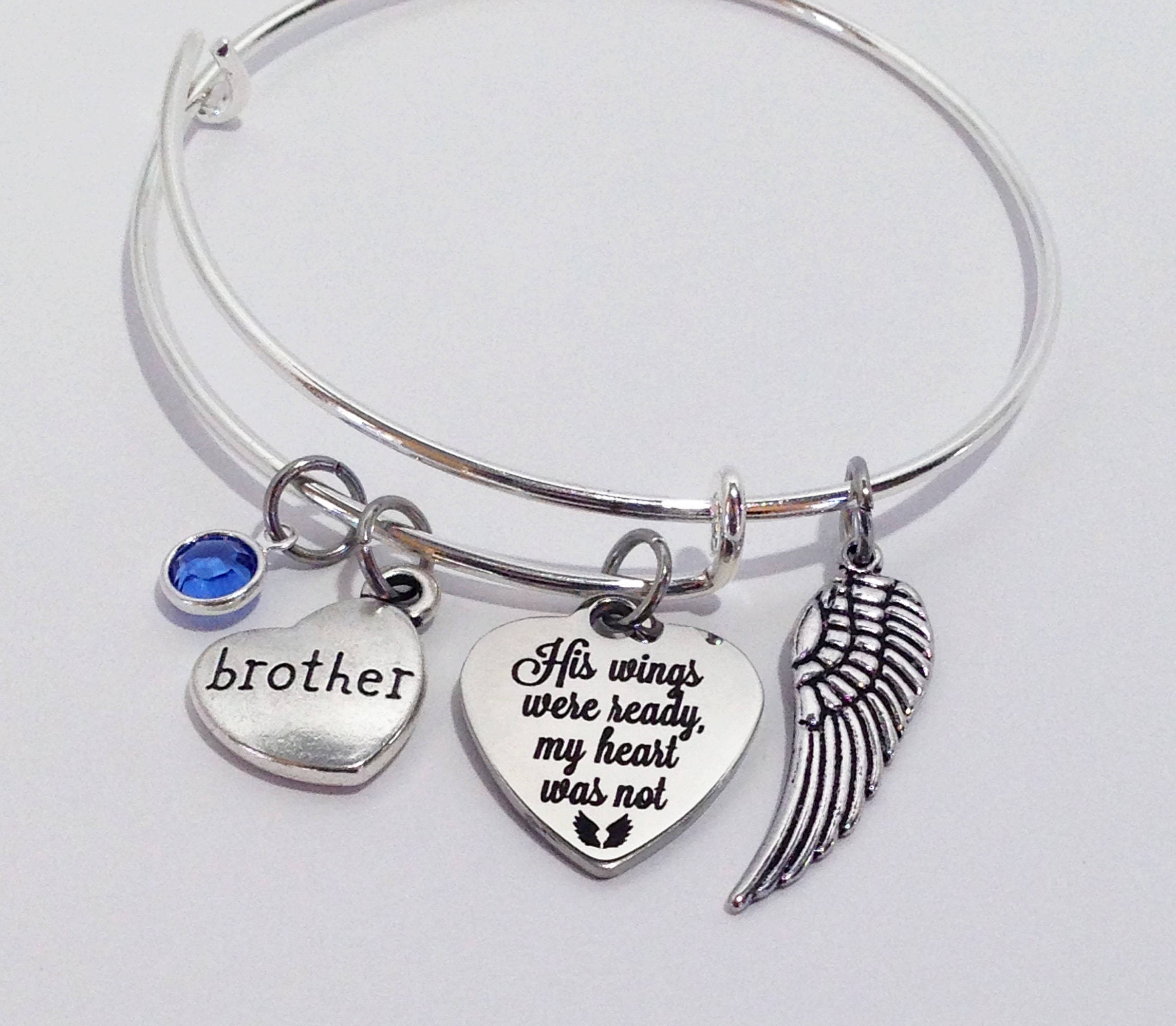 Brother Memorial Jewelry In Memory of Brother Loss of Etsy