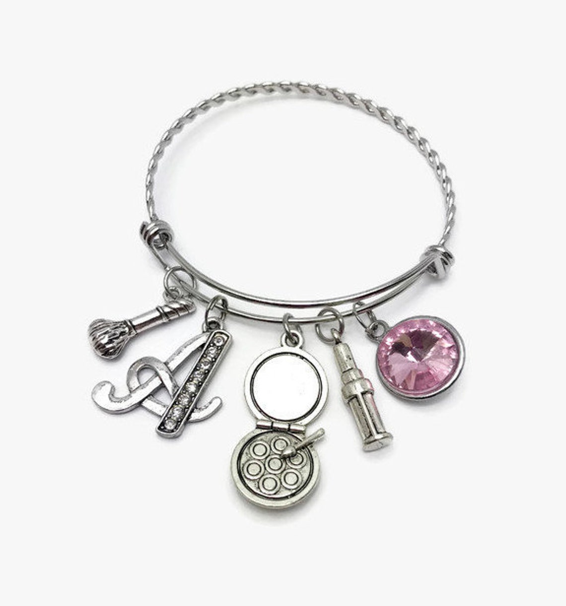 Makeup Artist Gift Make up Gifts Makeup Bracelet Bangle Etsy