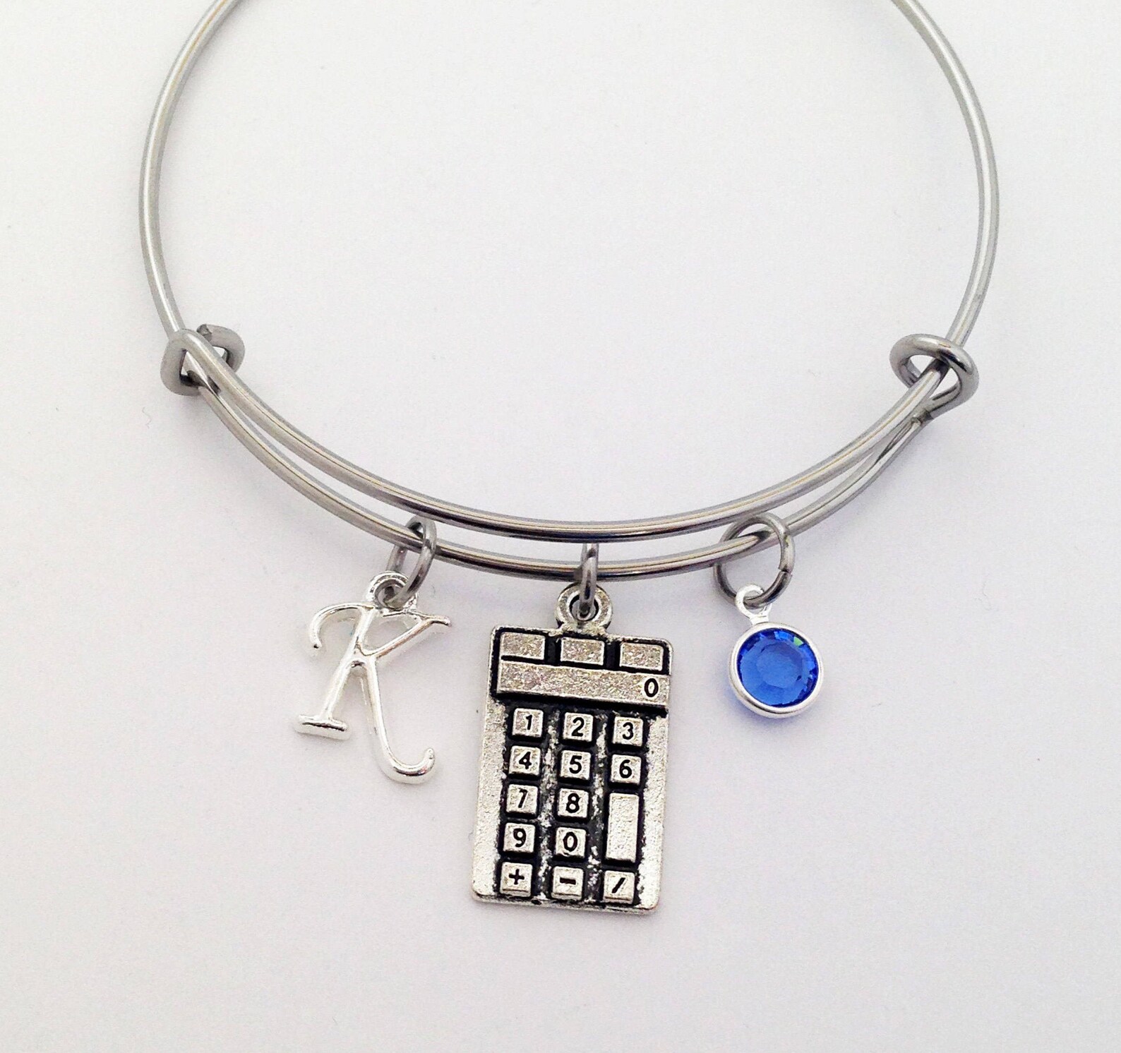 Calculator Bracelet Calculator Jewelry Accounting Gifts Etsy