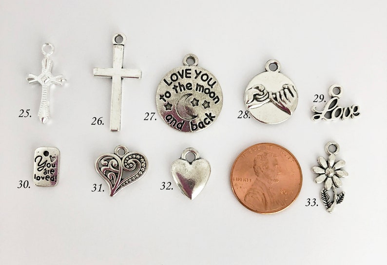 Add A Charm Christian Charms Motivational Inspirational Etsy