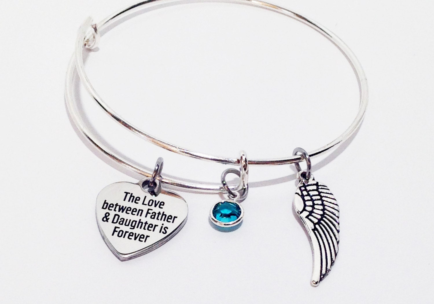 Memorial Gift Dad Memorial Jewelry Loss of Father Gifts Etsy