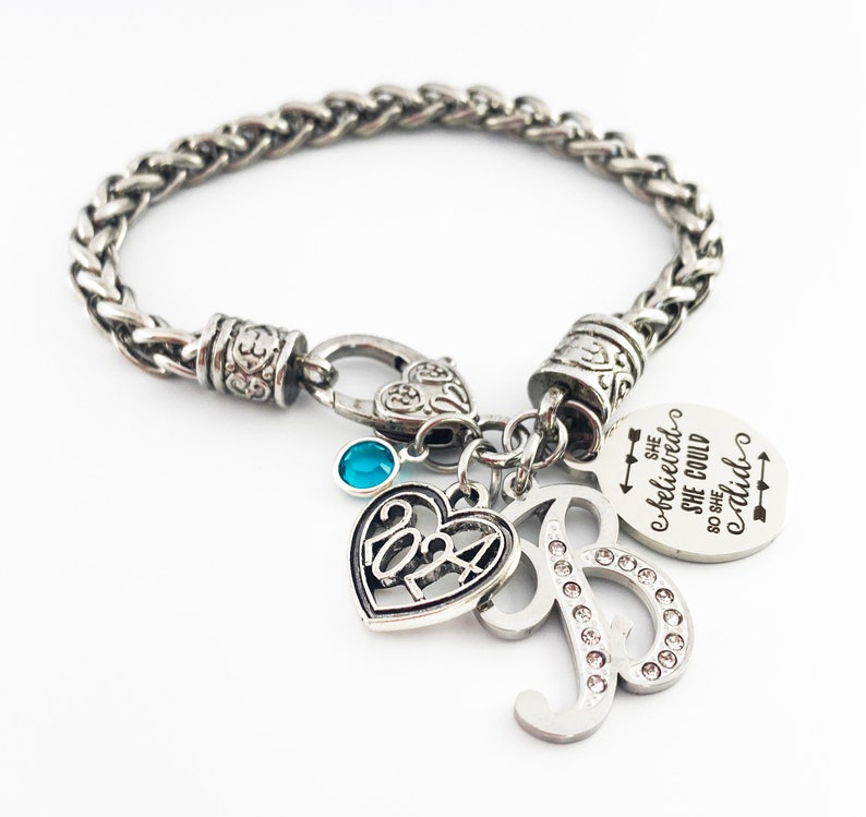 High School Graduation Gifts, 2026 Graduate Bracelet, Seniors Graduating Gifts, Senior Night Gifts for Girls, Grad Gifts Idea, Class of 2026 image 9