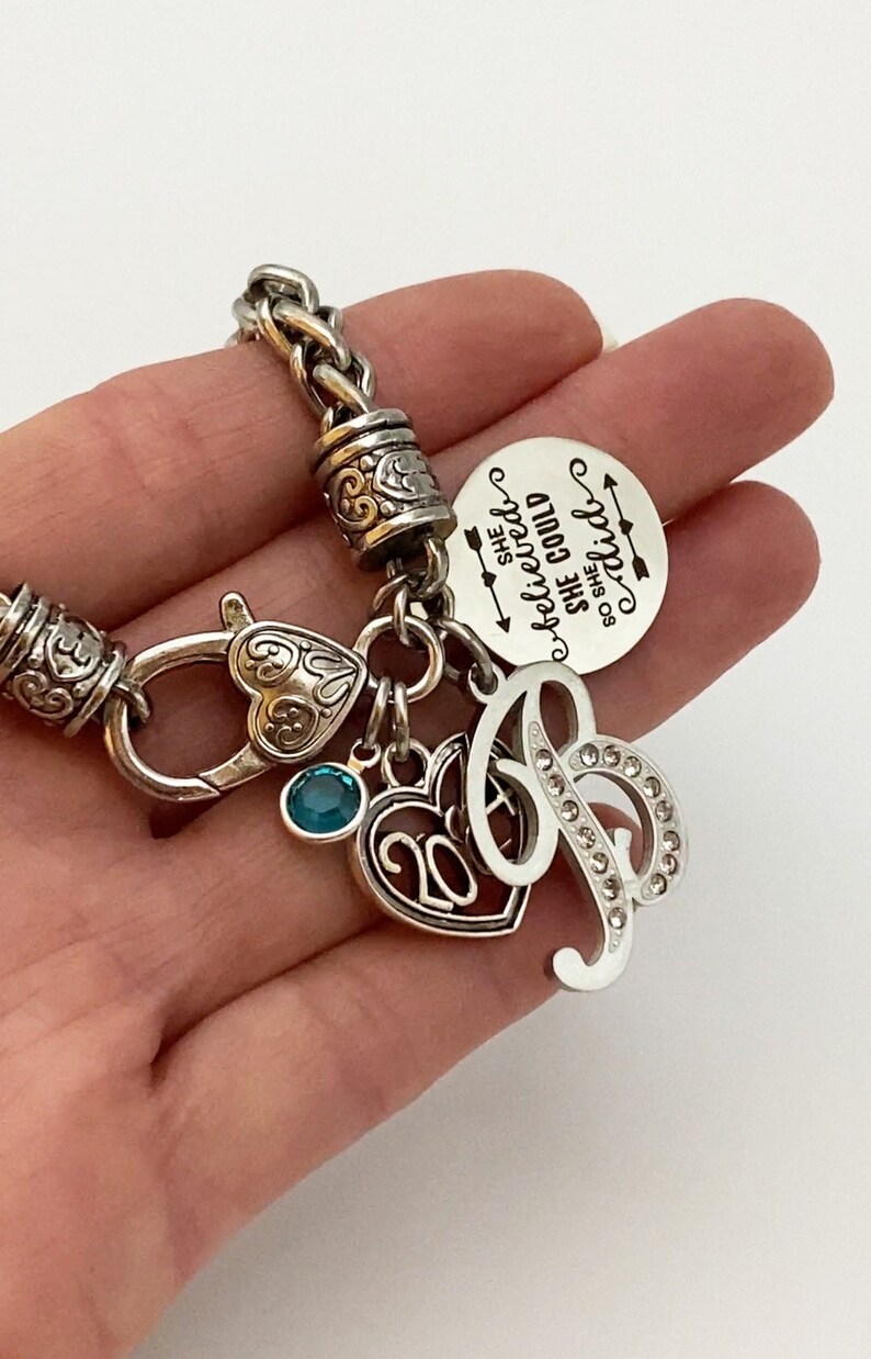 High School Graduation Gifts, 2026 Graduate Bracelet, Seniors Graduating Gifts, Senior Night Gifts for Girls, Grad Gifts Idea, Class of 2026 image 8