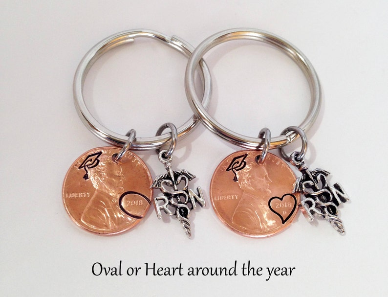 Nurse Graduation Gift 2021 Penny Graduation Keychain Nurse ...