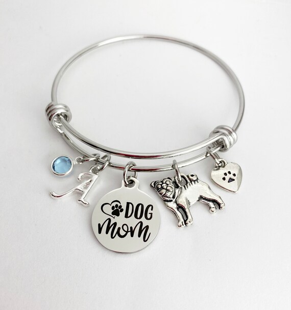 Swarovski pug shop bracelet