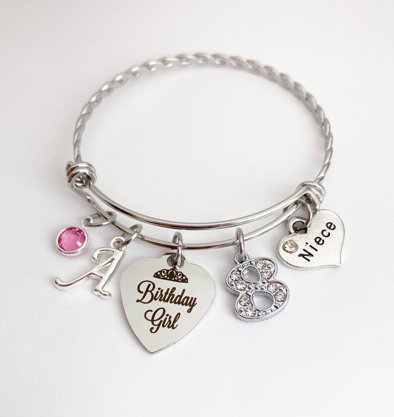 8th Birthday Gifts for Girls 8th Birthday Bracelet for | Etsy