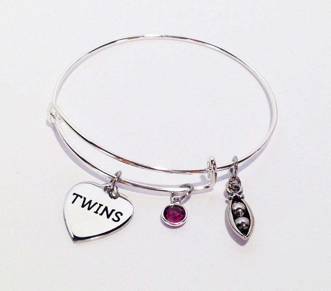 Twin Sister Gift, Twins Gifts Bracelet, Twin Girls Birthday Gifts, Twin