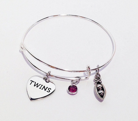 Twin Sister Gift, Twins Gifts Bracelet, Twin Girls Birthday Gifts