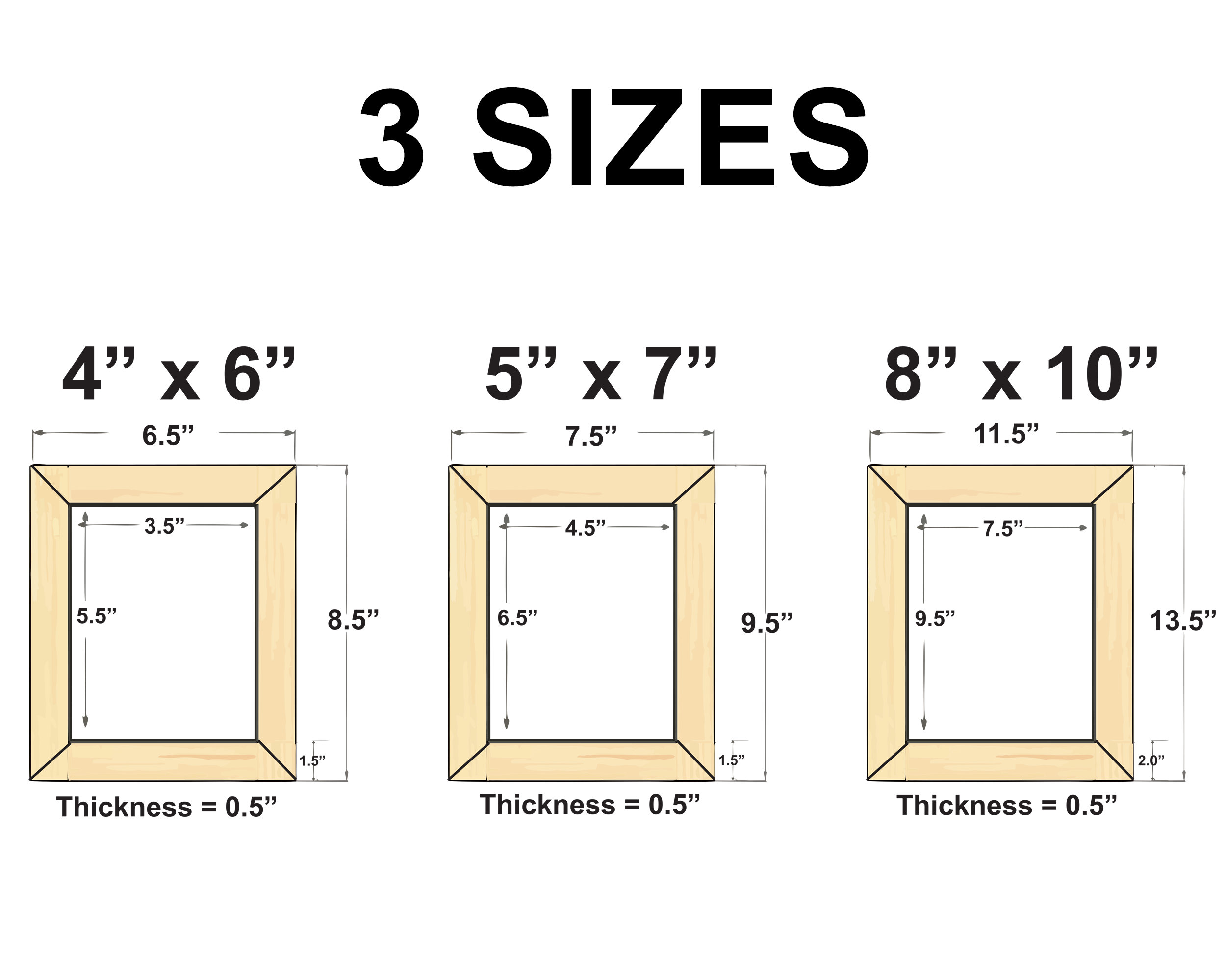 Custom Picture Frame | Engraved Wooden Photo Frame | Personalized ...