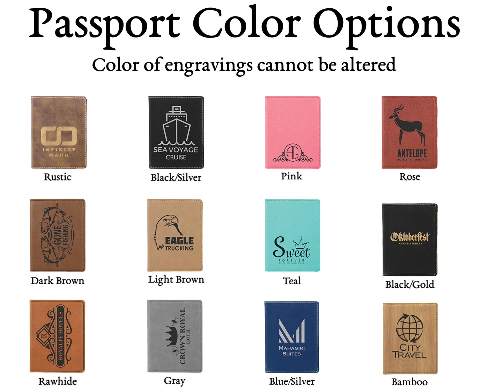 Custom Passport Cover Personalized Passport Holder Monogram Etsy