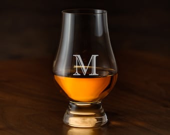 Glencairn Whiskey Glass, Custom Glencairn Bourbon Snifter, Engraved Glencairn, Glencairn Whisky, Personalized Glencairn Scotch Glass, Etched