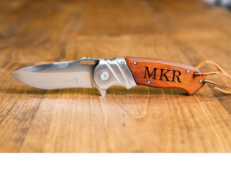 Personalized Groomsmen Knives Engraved Knife Groomsman Gift Etsy