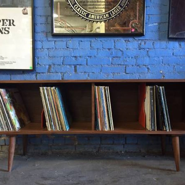 Modern Record Cabinet Credenza