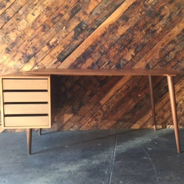 Mid Century Desk - Etsy
