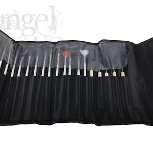 Brush & Dotting Pen Set with Case Nail Art Accessory