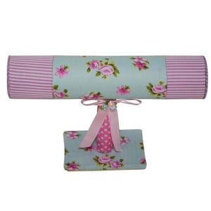Stylish Bracelet Watch T-Bar Organizer Rack Display Polka Dot Flower Jewelry Stand Holder