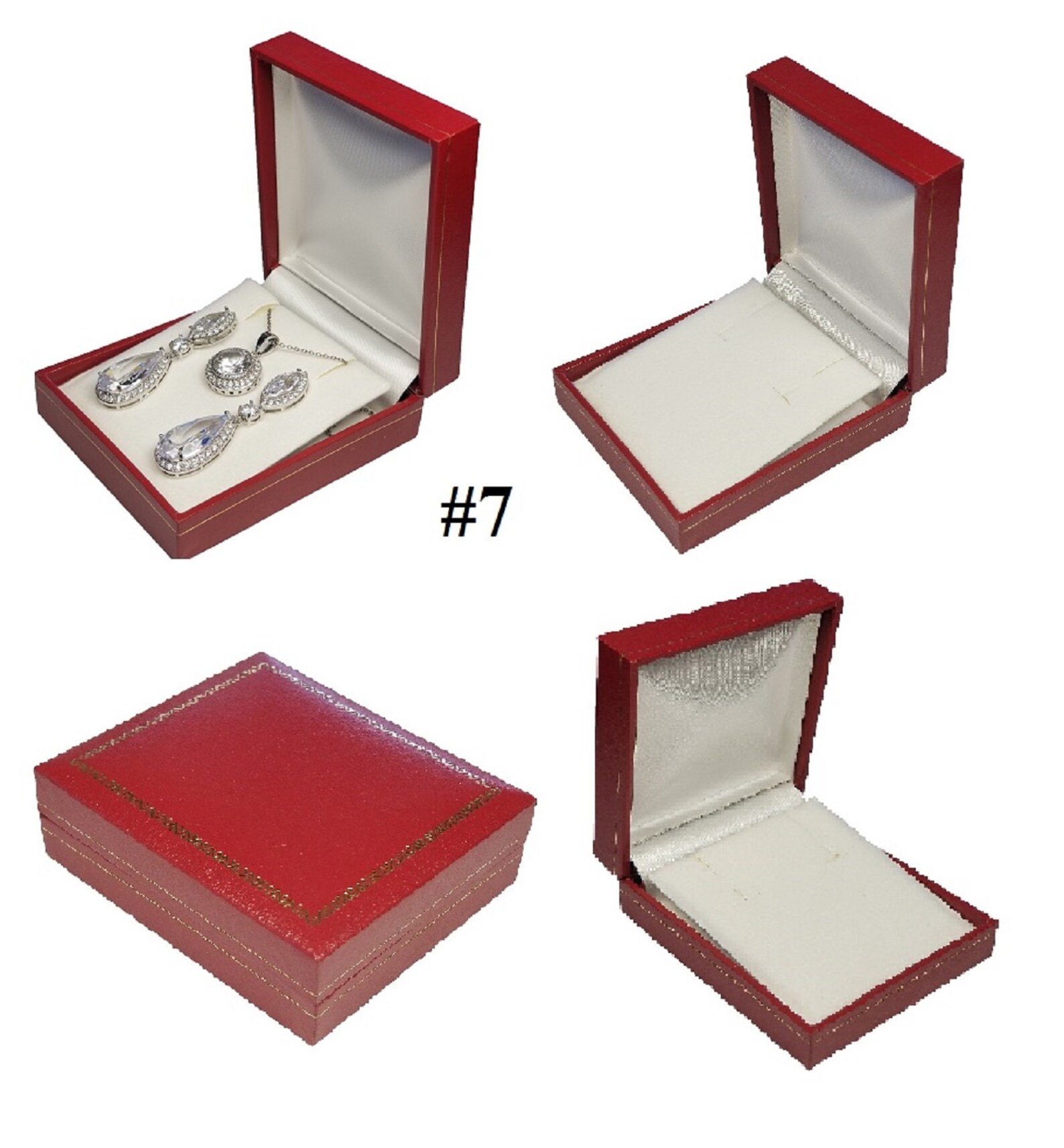 Small Earring Box Jewelry Case Display Storage Velvet Etsy