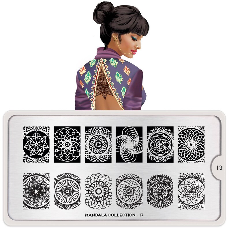 Moyou London Nail Art Image Plate Trend Hunter 01 Mptre01