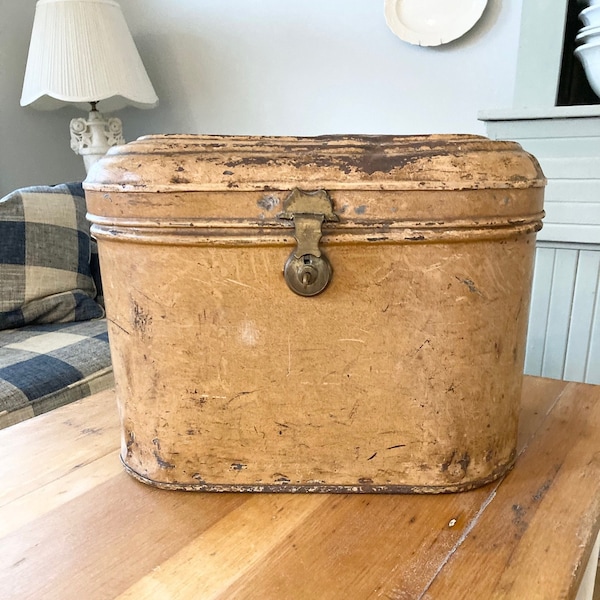 Victorian Hat Box Etsy