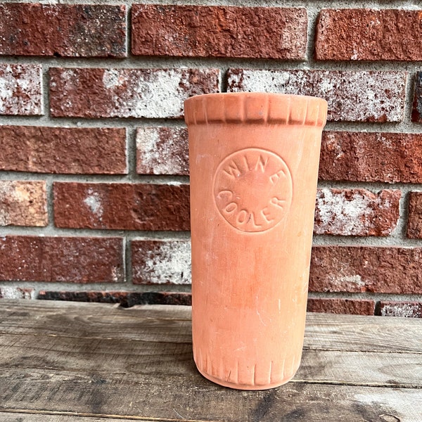 Terracotta Table Wine Cooler Etsy