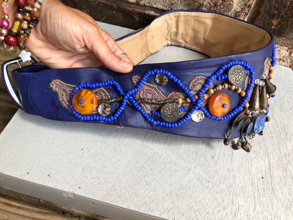 Vintage Salena's Collection Belt, Statement Belt,